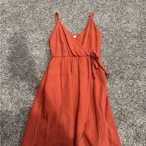Maurices Terracotta Midi Dress